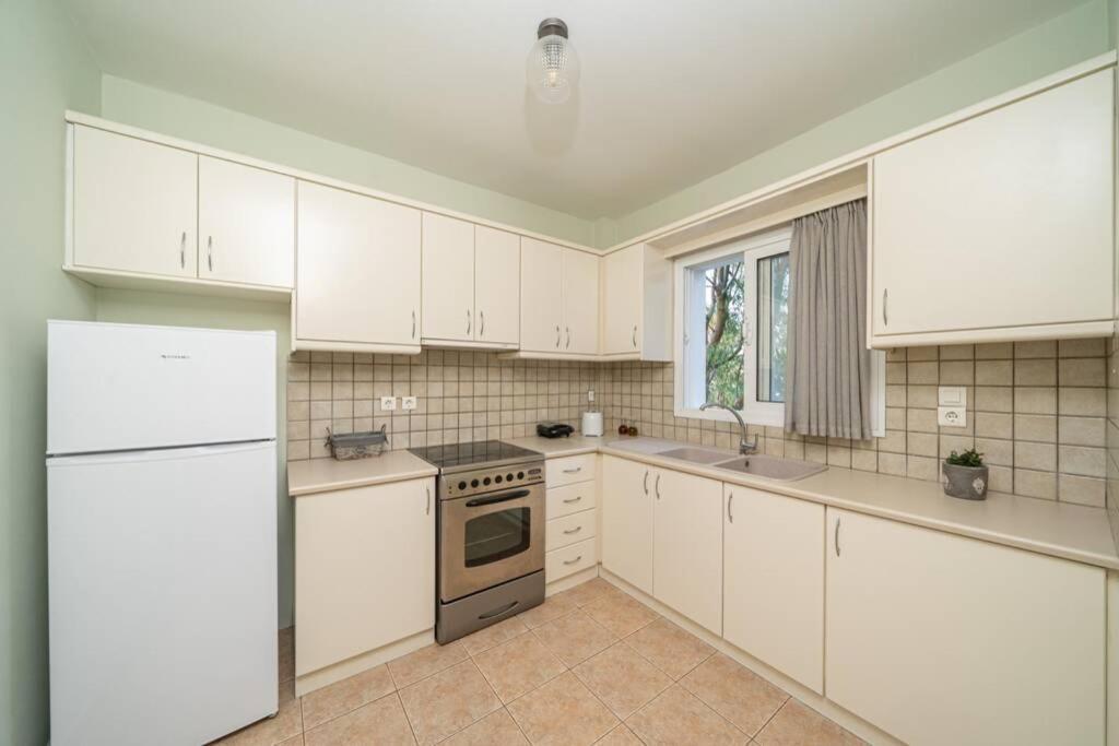 Central & Elegant Suite With Private Garden Argosztóli Kültér fotó